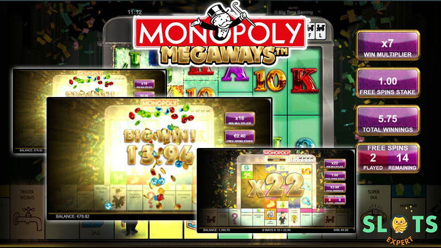 Claim your Riches on Monopoly Megaways slot game 1 monopoly megaways slots