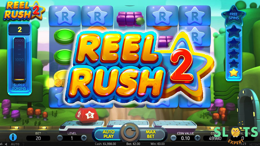 Get even more of a good thing on Reel Rush 2 slot 1 reel-rush-2-slots-oline